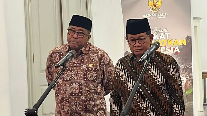 Rano Karno dan Pramono Anung