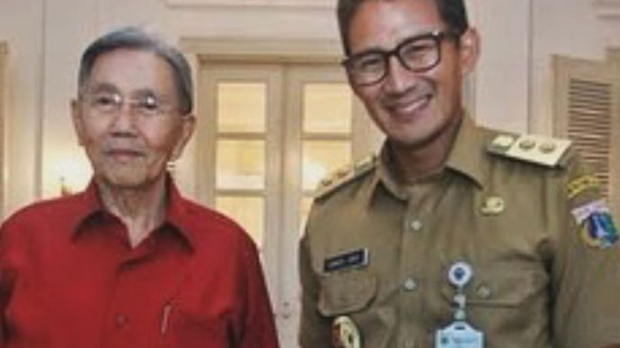 Sandiaga Uno dan Kwik Kian Gie
