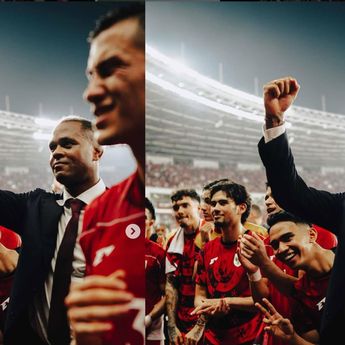 Patrick Kluivert, Alex Pastoor dan Denny Landzaat Tiba di Bali Jelang TC Pemain Timnas Indonesia