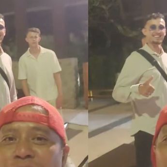 Warga Bali Ini Kesenengan Jemput Ivar Jenner di Bandara I Gusti Ngurah Rai