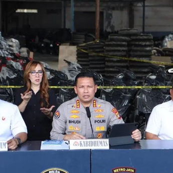 Polda Metro Jaya Bongkar Ekspor 99 Ribu Motor Ilegal, Negara Rugi Rp177 Miliar
