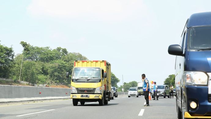 Kementerian Pekerjaan Umum (PU) menargetkan perbaikan jalan tol diselesaikan maksimal 15 Desember 2024 atau H-10 libur Nataru/Ist