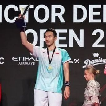 Jonatan Christie Naik ke Peringkat 5 Dunia Usai Juara Denmark Open 2025