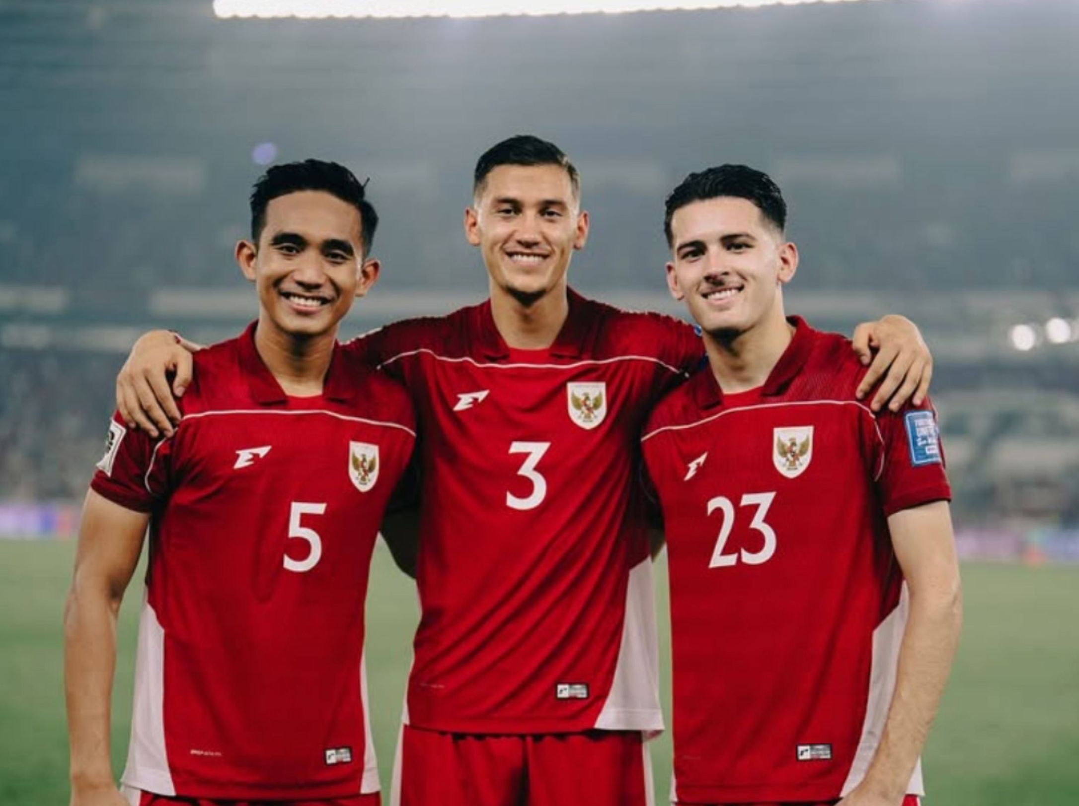 Rizky Ridho, Jay Idzes, Justin Hubner <b>(Instagram @jayidzes)</b>