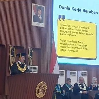 Rektor UI Pesan Wisudawan Gunakan Ilmu untuk Beri Manfaat bagi Masyarakat