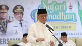 Pramono Ajak Warga Jaga Stabilitas Jakarta di Tengah Ketidakpastian Global