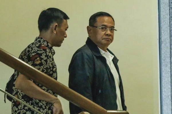 Bupati Pati Sudewo tiba di KPK 