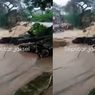 Air Kali Meluap, Tanggul di Pasar Minggu Jaksel Jebol dan Motor Berjatuhan