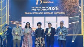 Perusahaan Umum Daerah Air Minum Jaya (PAM Jaya) meraih penghargaan Anugerah Bakti Nusantara 2025 Bidang Kesehatan untuk Lembaga-Koprporasi kategori Pendukung Peningkatan Kualitas Kesehatan Publik dari Nusantara TV.