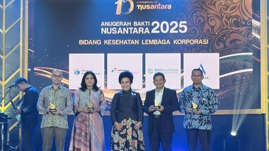 PAM Jaya Raih Anugerah Bakti Nusantara 2025 Bidang Kesehatan untuk Lembaga-Korporasi