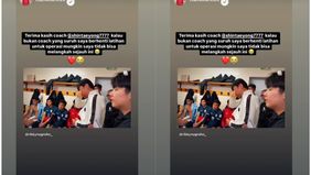 Shin Tae-yong mengunggah Instagram Story setelah dipecat sebagai pelatih Timnas Indonesia.