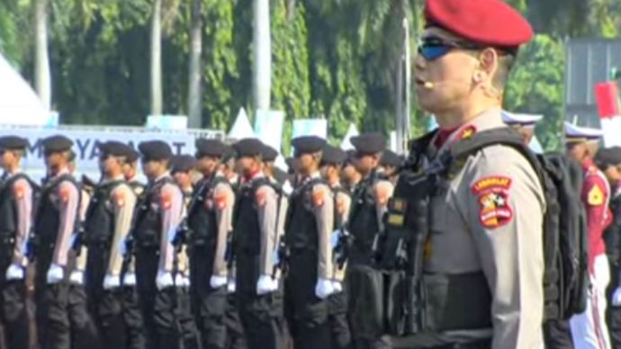 Irjen Dadang Hartanto, Komandan Upacara hari bhayangkara ke-79