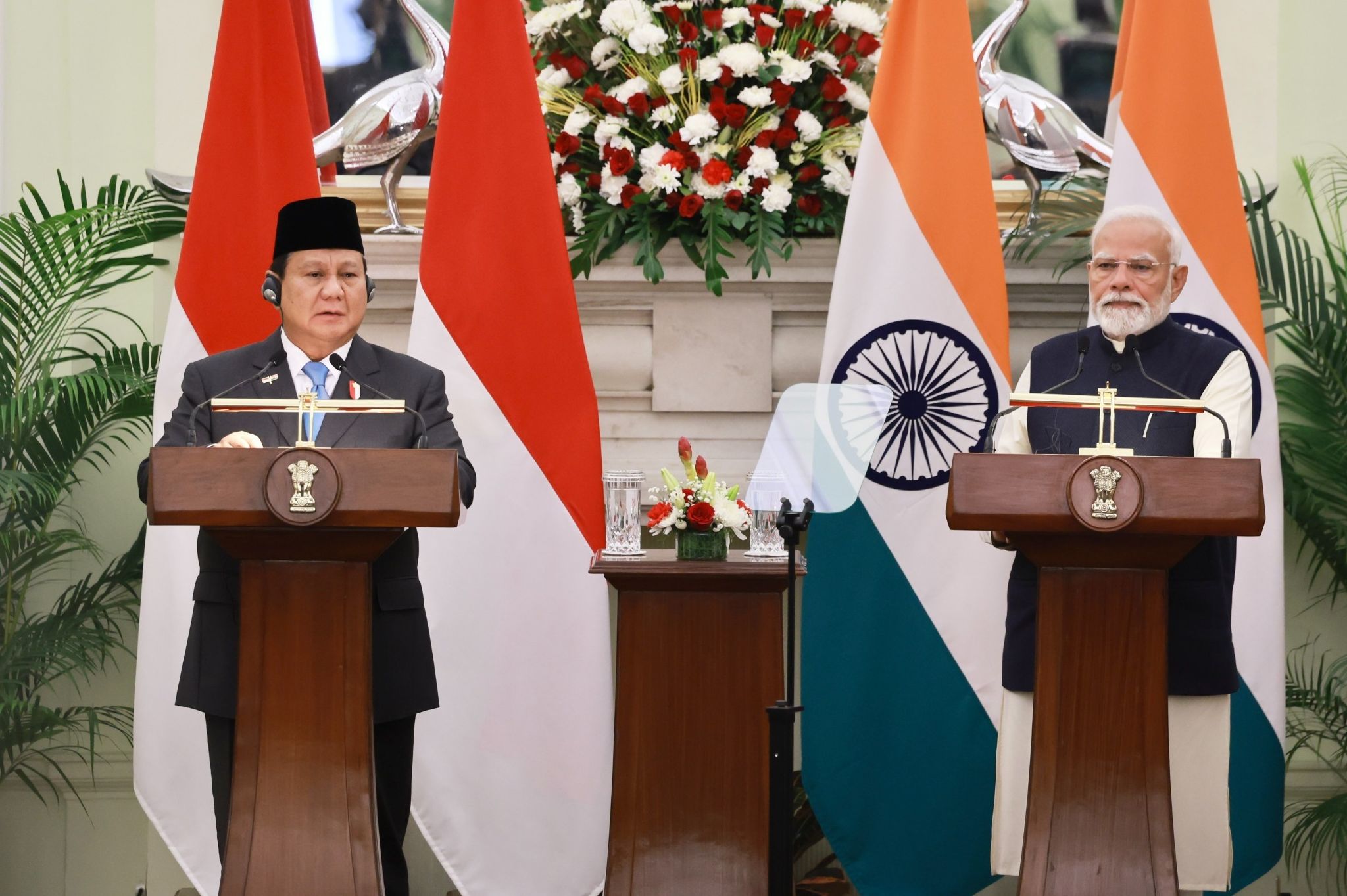 Prabowo dan PM India Narendra Modi <b>(Istimwa)</b>