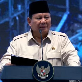 Prabowo Singgung Angka Keberuntungan Saat Resmikan Pabrik Petrokimia di Cilegon