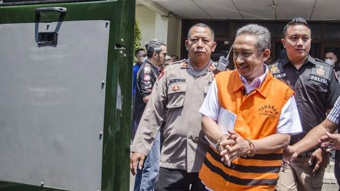 Mantan Wali Kota Bandung Yana Mulyana.