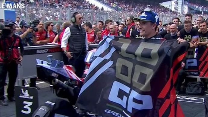 Marc Marquez finis kedua pada MotoGP Prancis 2024