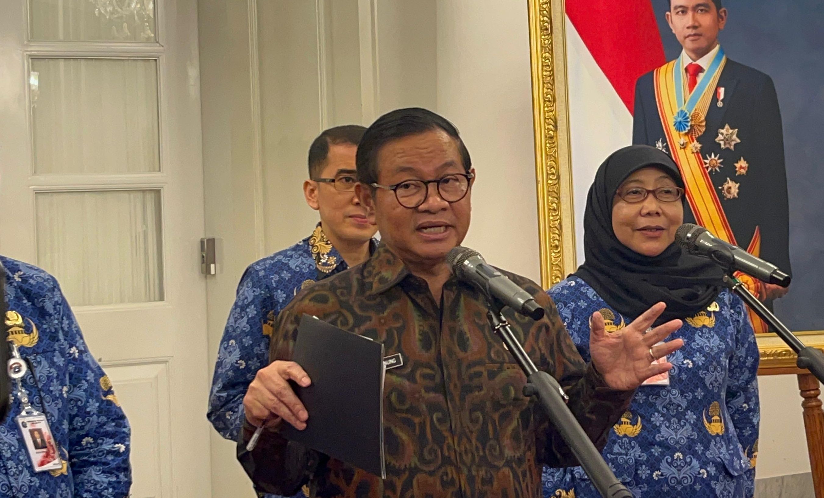 Pramono Anung <b>(Ntvnews.id/Adiansyah)</b>