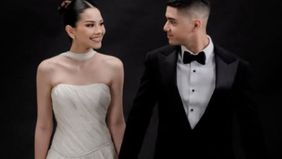 Al Ghazali resmi menikahi Alyssa Daguise dengan maskawin logam mulia 16,6 gram dan uang tunai €2025.