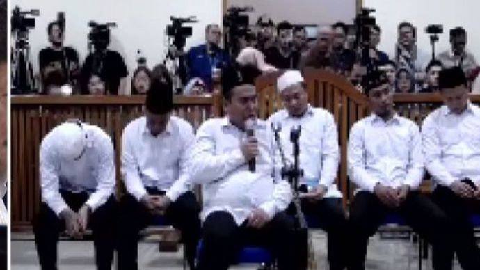  Terpidana Eka beri kesaksian  <b>(YouTube  nusantara tv)</b>