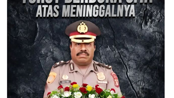 Kompol Ratno meninggal dunia