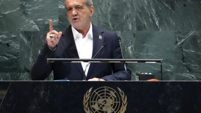 Presiden Iran Masoud Pezeshkian 
