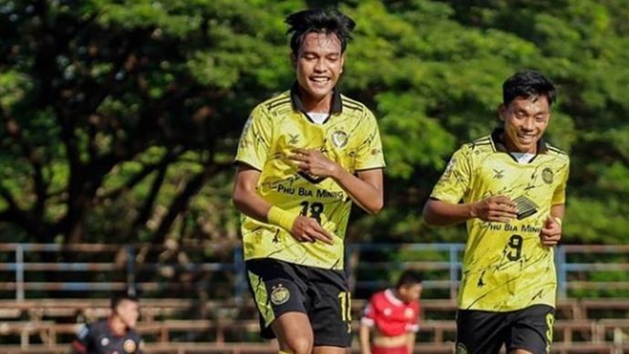 Brylian Aldama, saat ini tampil di Liga Laos