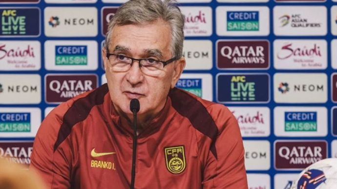 Pelatih Timnas China, Ivankovic Branko menyampaikan kondisi terakhir pasukannya jelang bertemu Timnas Indonesia.