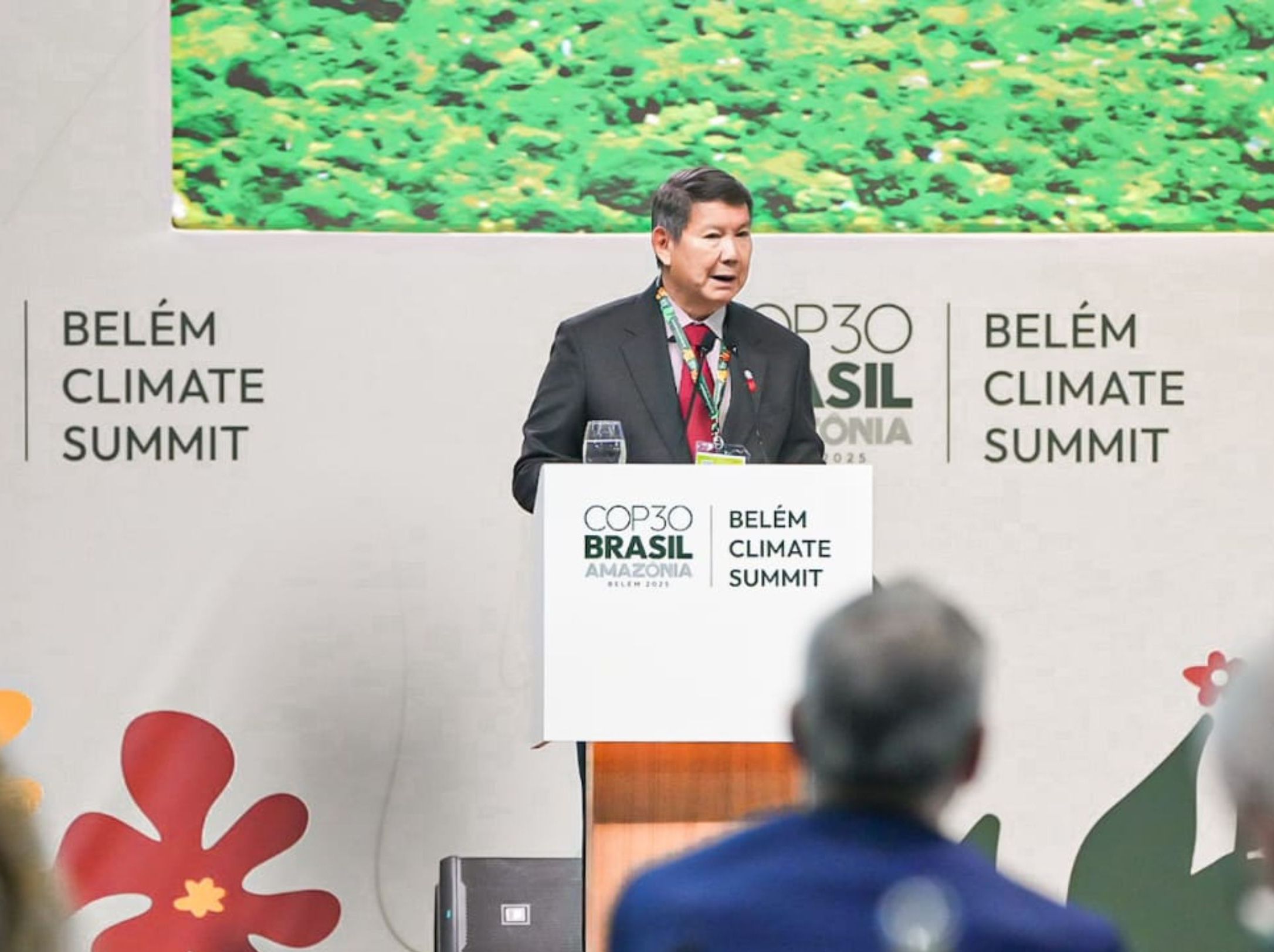 Utusan Khusus Presiden Bidang Energi dan Perubahan Iklim, Hashim Djojohadikusumo di acara Konferensi Ke-30 Perubahan Iklim Perserikatan Bangsa-Bangsa (COP30)  <b>(Dokumentasi Istimewa)</b>