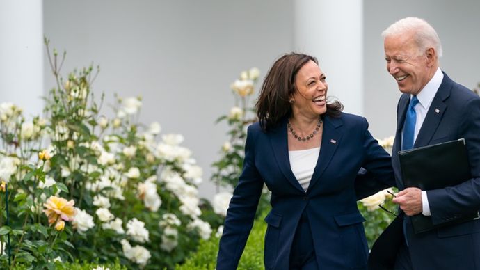 Kamala Harris dan Joe Biden