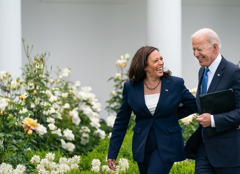 Kamala Harris dan Joe Biden <b>(Twitter Joe Biden)</b>