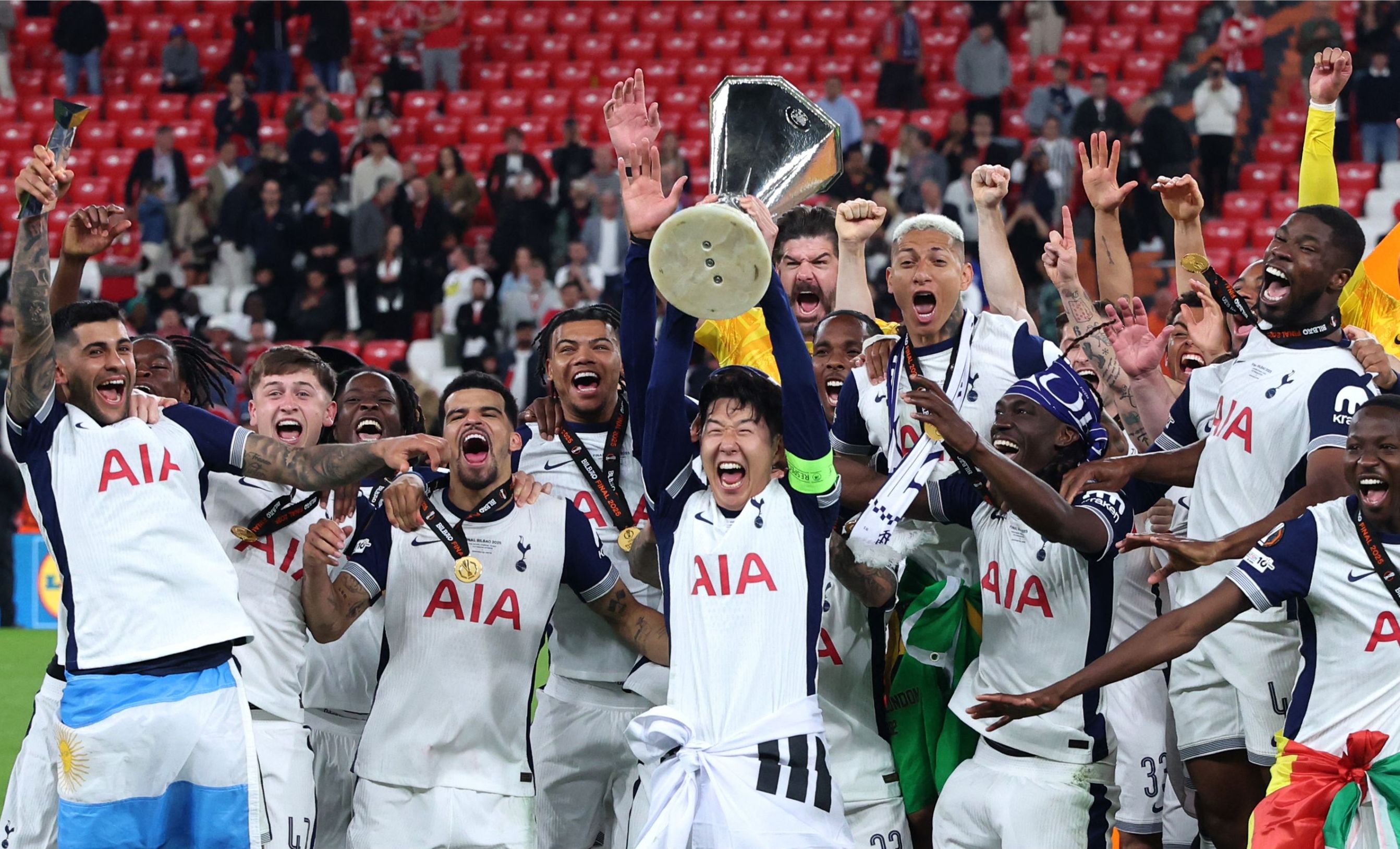 Tottenham Hotspur Juara Liga Europa 2024/2025 <b>(Twitter: Tottenham Hotspur)</b>