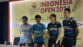 Sebanyak 9 pebulutangkis Indonesia yang sudah lolos ke Olimpiade Paris 2024 ikut meramaikan Indonesia Open 2024.