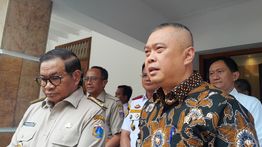 Pramono Bertemu Menhub Dudy, Bahas Masalah Transportasi DKI