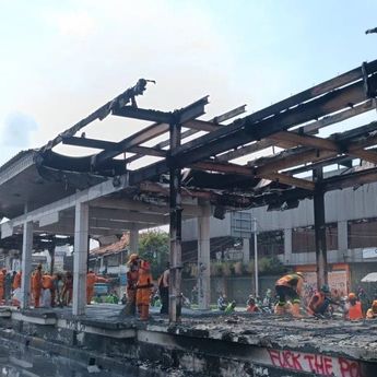 Seluruh Titik Unjuk Rasa di Jakarta Selesai Dibersihkan