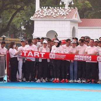Menteri Kabinet Merah Putih Ramaikan Merdeka Run 2025