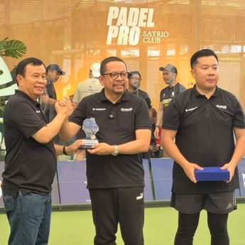 Hadiri Nusantara Media Fest 2026, Qodari Sebut Padel Bukan Sekadar Olahraga, tapi Lifestyle