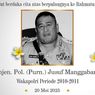 Mantan Wakapolri Komjen (Purn) Jusuf Manggabarani Meninggal Dunia