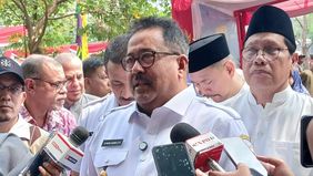 Wakil Gubernur DKI Jakartan Rano Karno mengungkapkan bahaa ja menjadi saksi pernikahan putri bungsu Gubernur DKI Jakarta Pramono Anung, Hanifa Fadhila Pramono, hari ini.