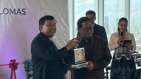 Gubernur DKI Jakarta, Pramono Anung menghadiri sekaligus meresmikan grand launching Novotel Jakarta Pulomas yang berlokasi di kawasan Jakarta Timur, Senin, 15 Desember 2025.