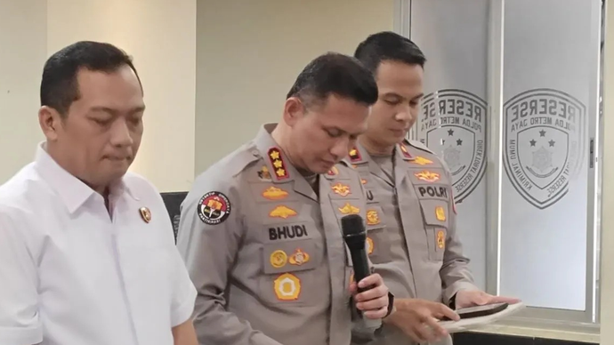 Kabid Humas Polda Metro Jaya, Kombes Pol Budi Hermanto saat ditemui di Jakarta, Rabu (11/3/2026). ANTARA/Ilham Kausar.
