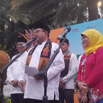 Rano Karno Buka Pasar Kreatif Ramadhan dan Festival Bedug 2025