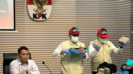 KPK Sita Uang Tunai Rp756,8 Juta dari OTT Bupati Rejang Lebong