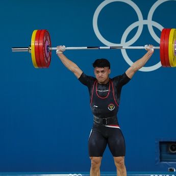 Lifter Rizki Juniansyah Tambah Emas Indonesia di Olimpiade Paris 2024 dan Ukir Rekor Baru