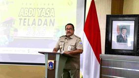 Wakil Gubernur DKI Jakarta, Rano Karno secara resmi membuka Pemilihan Abdi Yasa Teladan Tingkat Provinsi DKI Jakarta 2025 di Balai Kota, Senin, 11 Agustus 2025.