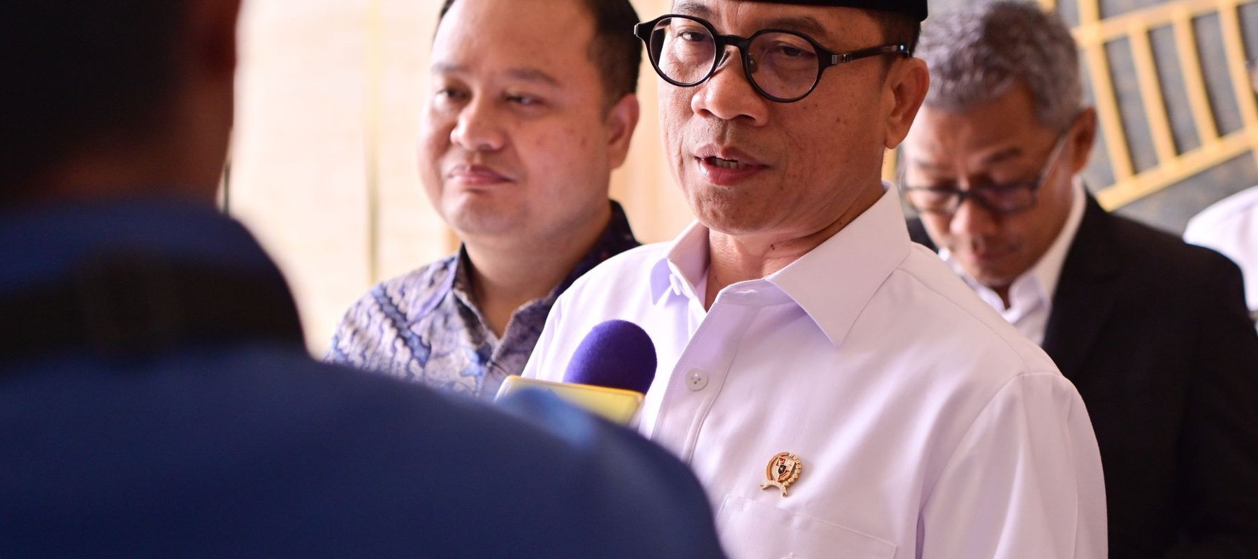 Menteri Desa dan Pembangunan Daerah Tertinggal, Yandri Susanto, di acara Nusantara Energy Forum 2025.