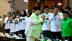 Presiden terpilih Prabowo Subianto mengingatkan ke seluruh partai politik yang tergabung dan akan bergabung dalam Koalisi Indonesia Maju (KIM).
