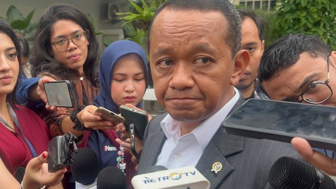 Menteri ESDM Bahlil Lahadalia