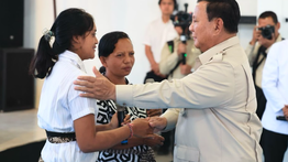 Pesan Prabowo ke Siswa Sekolah Rakyat: Angkat Derajat Orang Tuamu