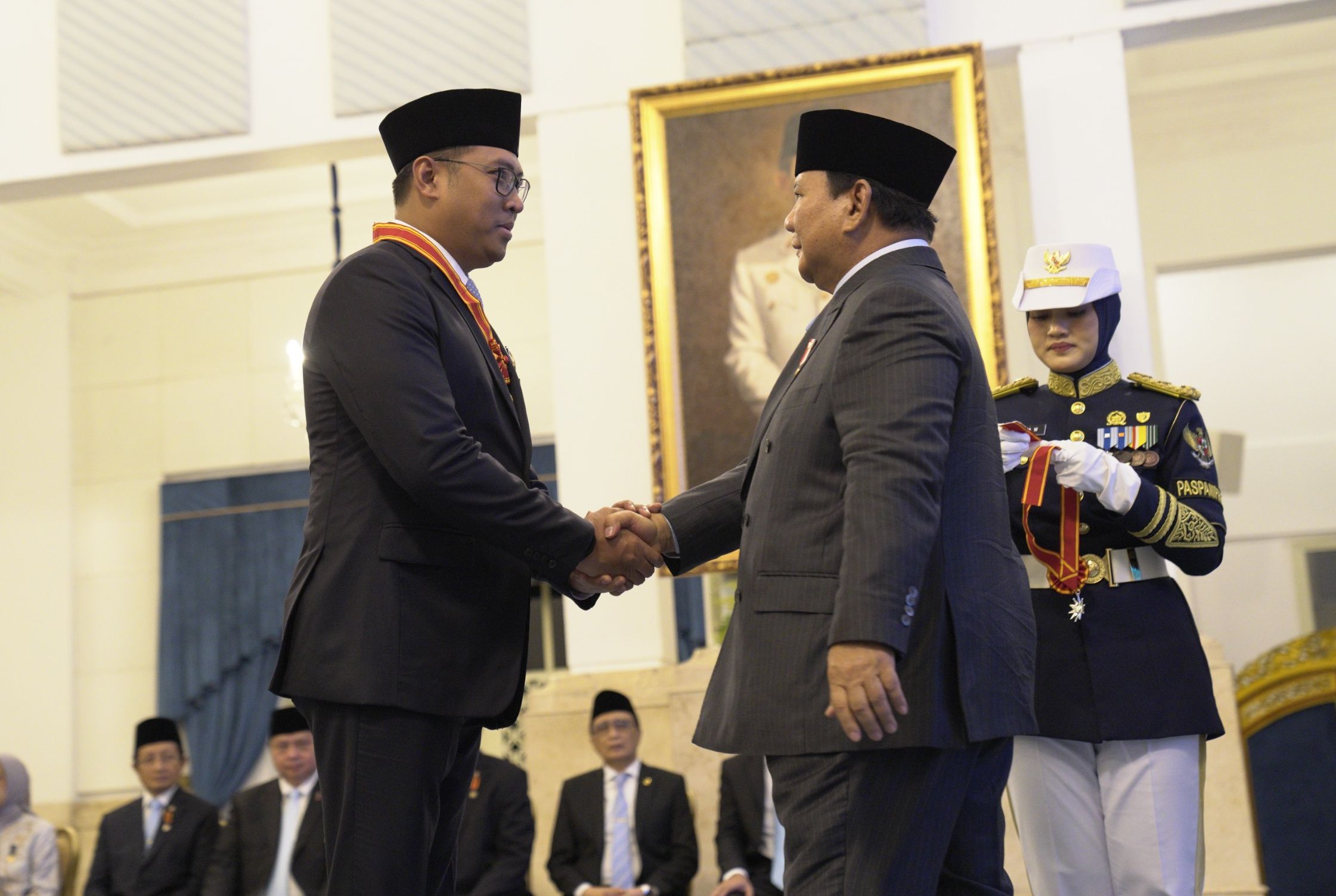 Wakil Menteri Pertanian (Wamentan) Sudaryono dan Presiden RI Prabowo Subianto. <b>(Istimewa)</b>