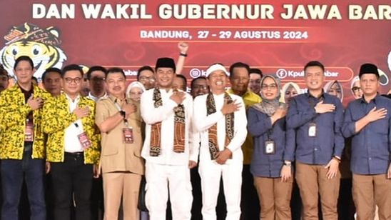 Hitung Cepat Indikator di Jabar: Dedi-Erwan 60,12%, Syaikhu-Ilham 20,41%, Suara Masuk 80,67%